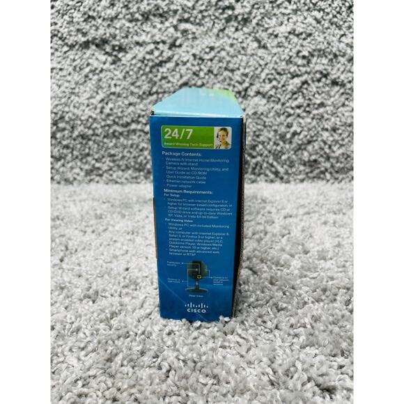 Cisco Wireless Internet Home Basic Monitoring Camera 640 x 480 - Picture 4 of 11